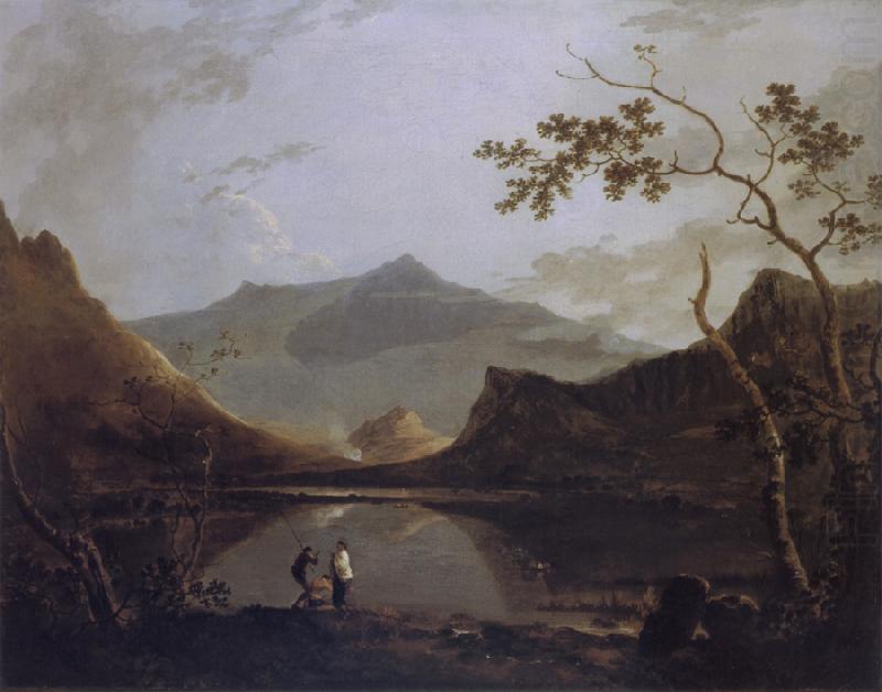 Richard  Wilson Snowdon from Llyn Nantlle china oil painting image